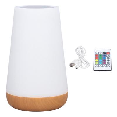 Mood Lighting Desktop Sensor Control Dimmable RGB Color Changing Lamp with USB Charging for Bedroom