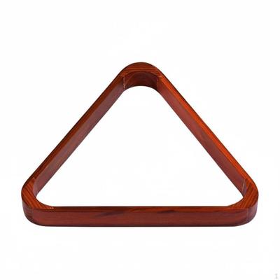 Triángulo Clásico de Billar, Marco Triangular de Madera Duradera, Accesorio para Mesa de Snooker, Varios Tamaños