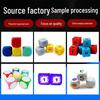 Multicolor Erasable EVA Dice – Creative Educational Toys for Classrooms