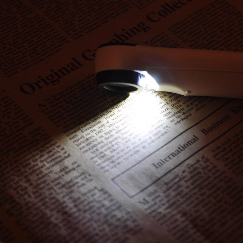 Mifflame Handheld Dual LED Magnifier for Jewelry & Antiques