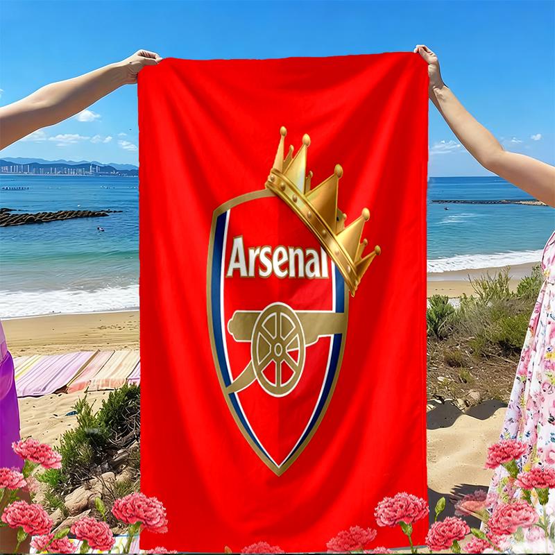 Football team.C Print Beach Towel, Versatile Lightweight Absorbent Beach Towel for Pool Surf Yoga Bathroom, Perfect Birthday Holiday Gift