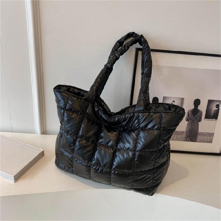 Puffer Bag for Women Functional and Fashionable Shoulder Bag Shopping Handbag