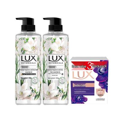 Ensemble Gel Douche & Savon Antibactérien Lux Freesia