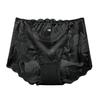 Women Panties Mid Waist Stretchy Seamless Quick Drying See-through Lace Sexy Ladies Boyshorts Briefs Underpants Daily