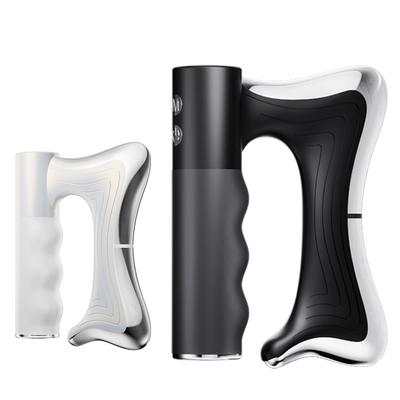 Nuovo Coltello Fasciale Riscaldante Elettrico Rilassamento Muscolare LCD Massaggiatore a Vibrazione Caldo Sollevamento Corpo Lama Pettine Strumento Massaggio