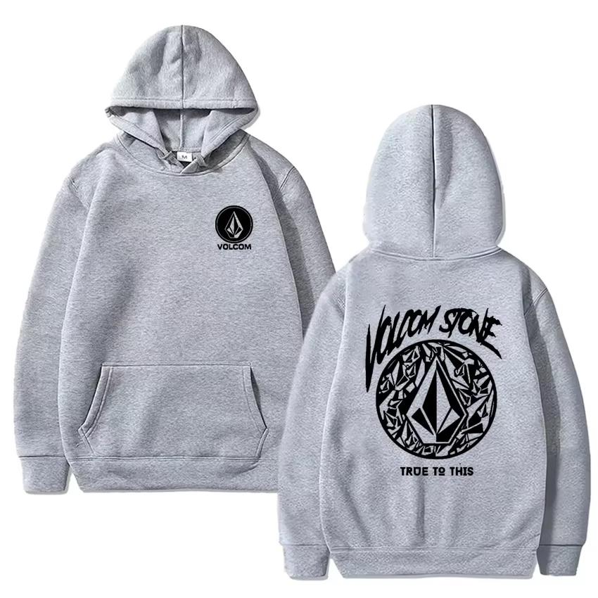 2025 Autumn New Product Hooded Sweatshirt with Vicum Stone Pattern and Double-sided Printing - The material