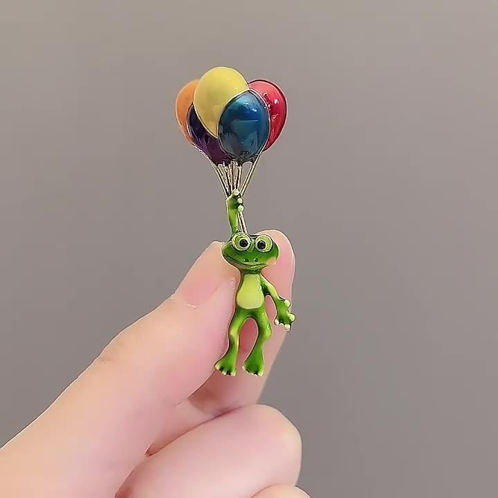 Metallmerke Kreativ Brosje