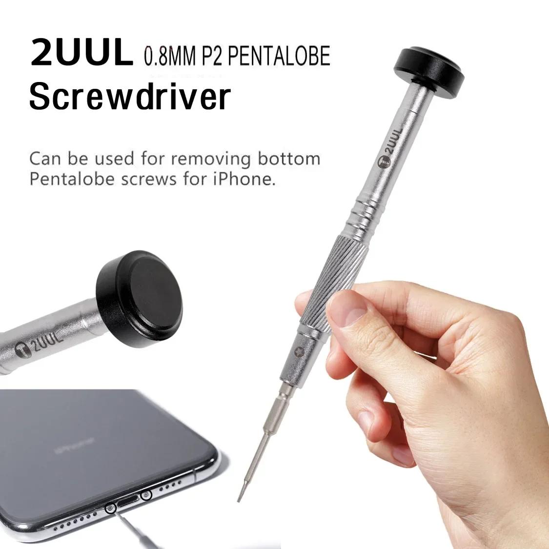 2UUL SD92 Precise Repair Bolt Driver For iPhone Mobile Phone Main Board LCD Screen Dismantling Combat Screwdriver Hand Tools Set