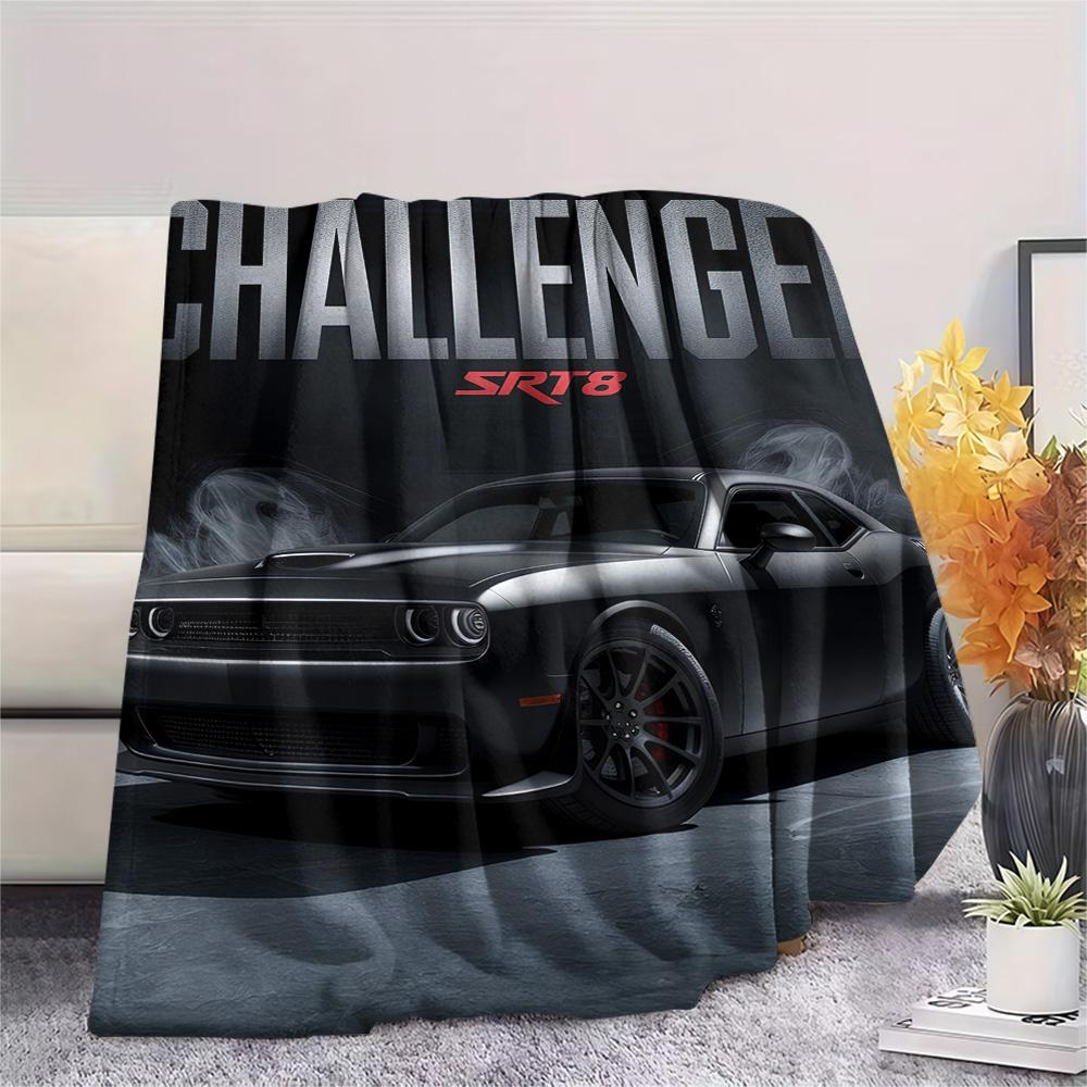 Dodge Muscle Car Kunstdecke Decke Campingausflug Klimadecke Laken Büro Ruhedecke