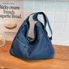 Denim Fashion Trend Handbag Underarm Satchel Fashion Commute Shopping Travel Bag Shoulder Crossbody bags Cool Girl Tote Bag