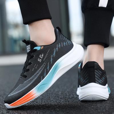 Fashion Versatile and Lightweight Sports Shoes, New Soft-soled Comfortable and Breathable Running Shoes, Trendy Casual Travel Shoes for Men