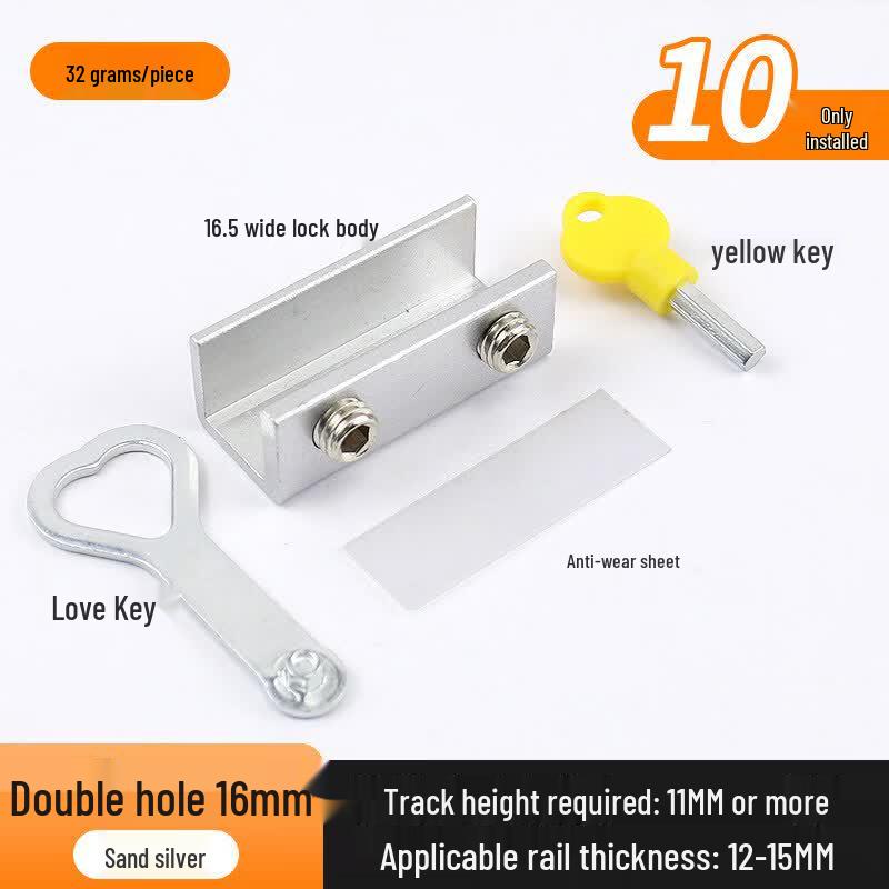 Rongyu Stainless Steel Adjustable Window Safety Lock