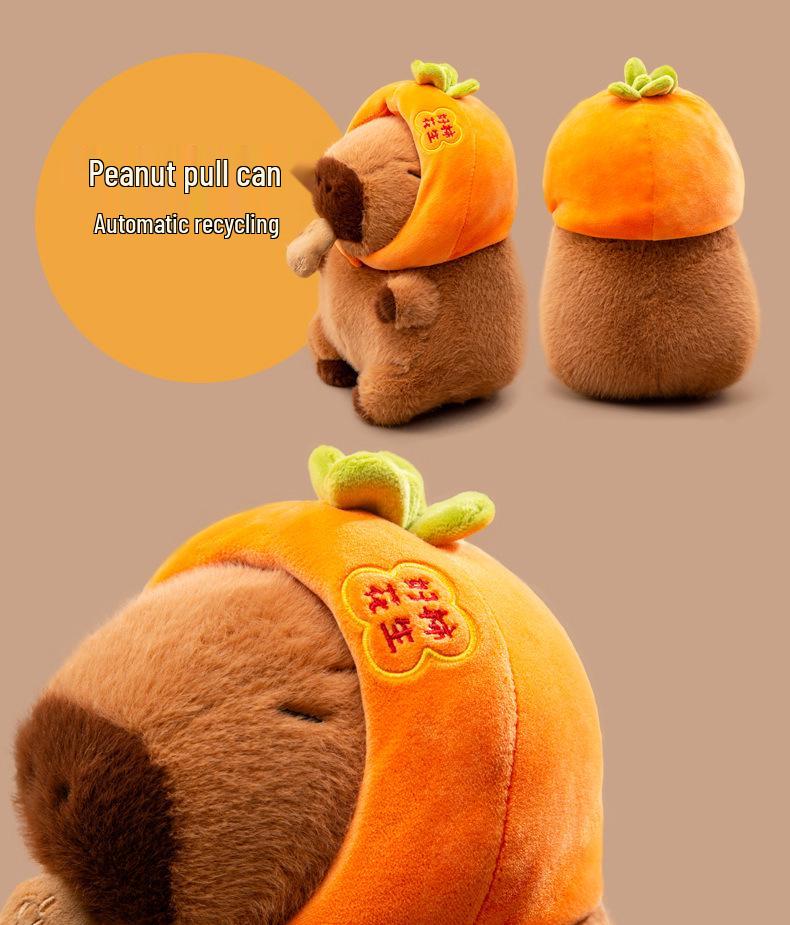 Capybara Plush Toy - Cute Baking Bread Series Stuffed Animal & Children's Sleeping Pillow Doll