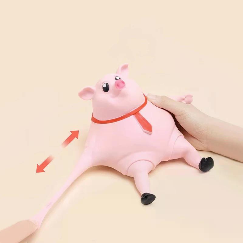 Creative New Pink Pig Toy Cute Squeeze Animal Little Pig Doll Pinch Fidget Toy