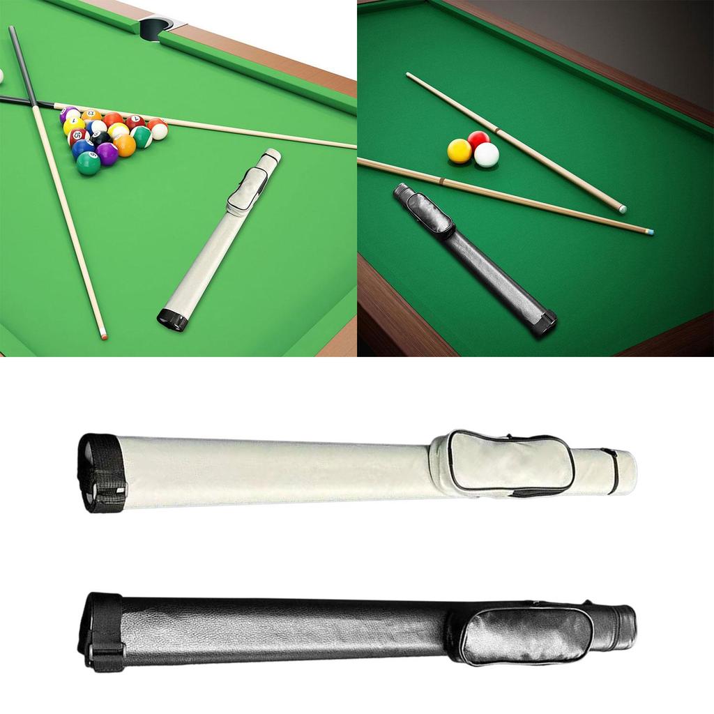 Pool Stick Case Portable Organizer Men Women Pu Leather Protection Box Pool Cue Stick Box Billiard Stick Bag Billiard Cue Case