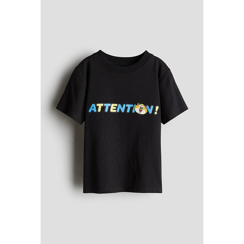 

[Зверополис] HM Детская одежда Футболка для девочки Летняя с коротким рукавом с принтом Топы 1251228