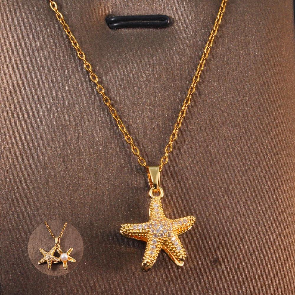 Necklace Female Dream Planet Series Exquisite Necklace Niche Design Light Luxury Premium Titanium Steel Accessories