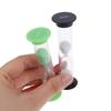 6Pcs Mini Plastic Sand Timer Colorful Sand Clock Different Time Setting For Kids Classroom Kitchen Game Time Management Use