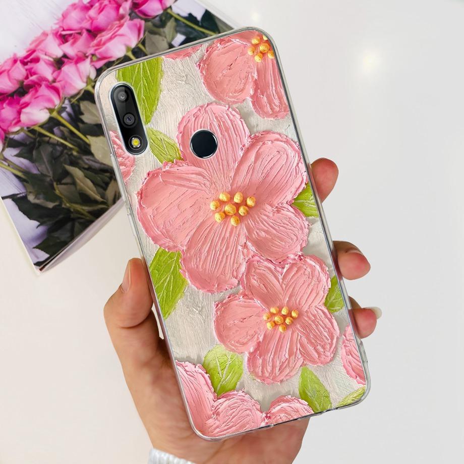 Case for Asus ZenFone Max Pro M2 ZB631KL ZB631KL Capa Soft Silicone Transparent TPU phone Back Mask protecive Cover Jelly Paint