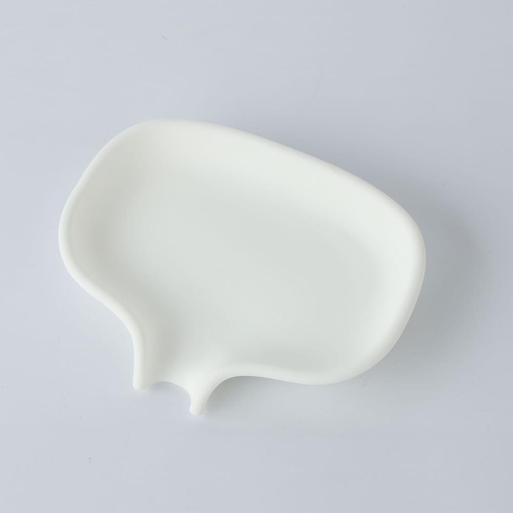 Silicone Soap Box With Drainage Minimalist Rectangular Soap Dish Bathroom Soap Holder Modern And Durable Soap Organizer Boxs