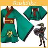 Exquisite Green Yukata Kimono Cosplay Costume For The Legend Of Zelda Fans