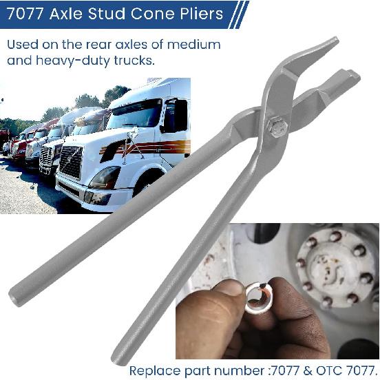 7077 Axle Stud Cone Pliers Axle Cone Removal Tool Used On Rear Axles Of Medium And Heavy-duty Trucks
