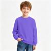 Unisex Kids Long Sleeve Color Sweatshirt Casual Comfortable Pullover for Boys and Girls