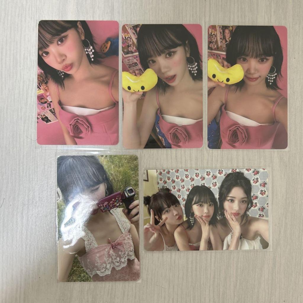 [USED] LESSERAFIM Chaewon DICON Unit Trading Card