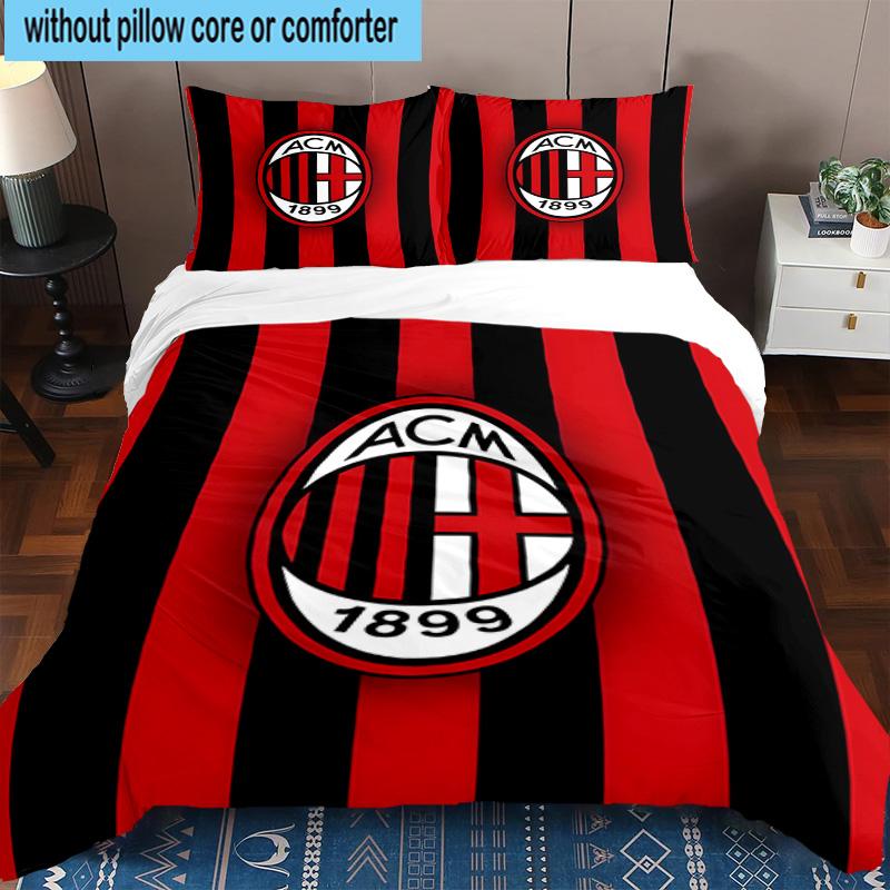 3 gab. AC Milan apdrukāts gultasveļas
