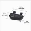 1.5L 2PCS Motorcycle Side Bag Suitable for KTM 125/200/250/390/790 Duke Adventure/990/S/R SMT, Waterproof Tool Triangle Bag 1.5L