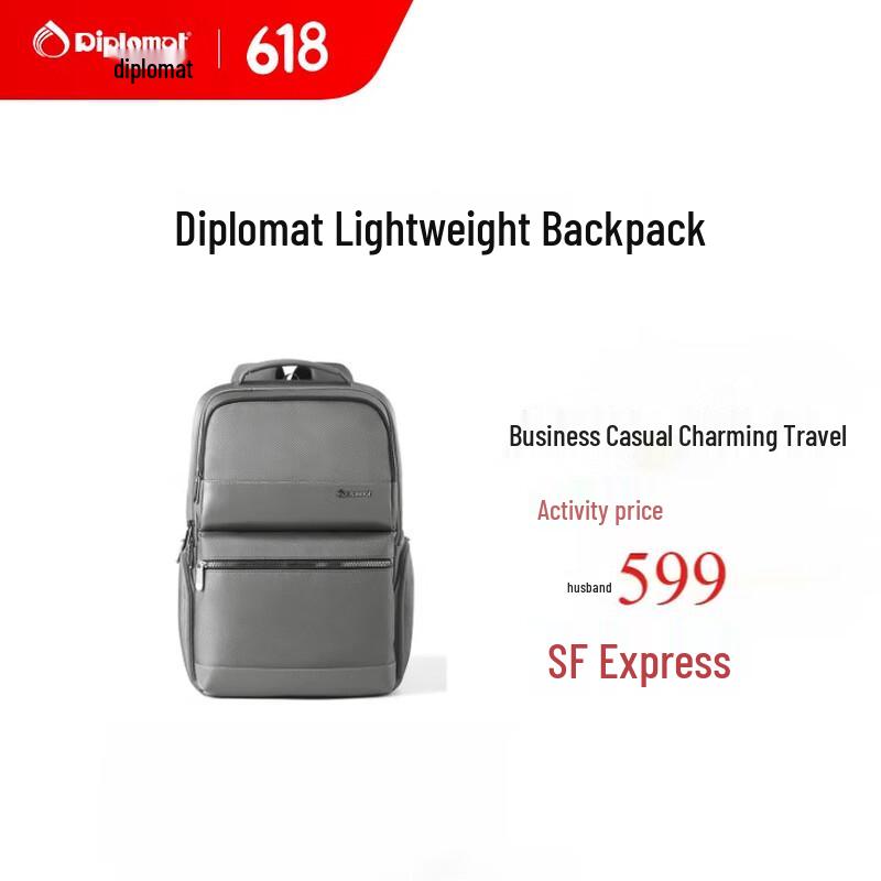 Diplomat HM-2725L Men s Business Laptop Backpack