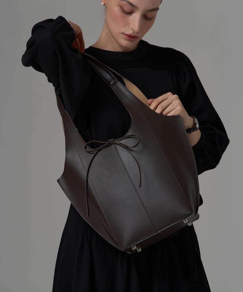Zema Élever Le Quotidien Onnete Tote Bag M - Espresso Brown (Onnete Tote Bag M)