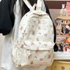 Schoolbag Female Junior High School Student Cute Printed Computer Backpack Lightweight Large-capacity High School Student Backpack