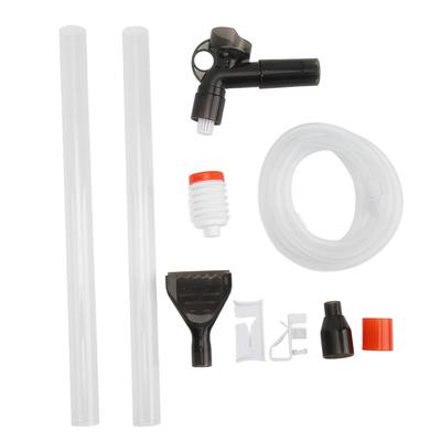 Fish Tank Gravel Cleaner Pneumatic Universal Quick Plastic Aquarium Water Changer with Air Pressure