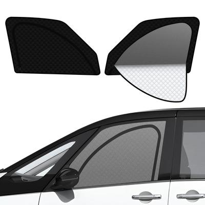 Steering Wheel Integrated Sunshade Mesh Curtain for Nissan Serena C28 Easy To Attach and Detach Magnetic Closure Ventilated Sunshade for Driver and