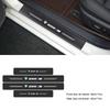 4pcs Car Anti Scratch Door Sill Protectors Stickers Strip Door Sill Stickers For BMW M M3 M5 X1 X3 X5 X6 E90 E91 G20 G21 G30 F10