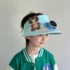 Solar Fan Hat Children Summer Sun Protection Hat UV Protection Boys and Girls Cartoon Sun Hat Trend