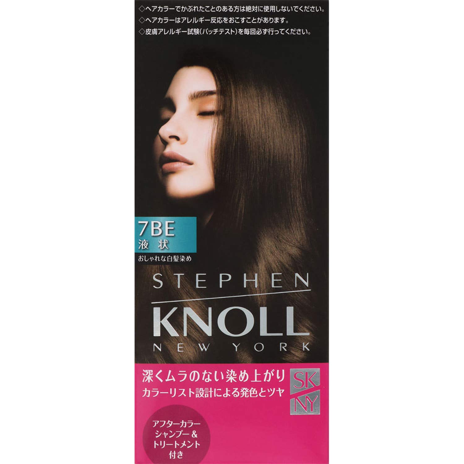

STEPHEN KNOLL Color Couture Liquid Hair Color for Gray Light Beige 1 Count (Quasi-drug) Hair, 7BE, Brown, (x 1)