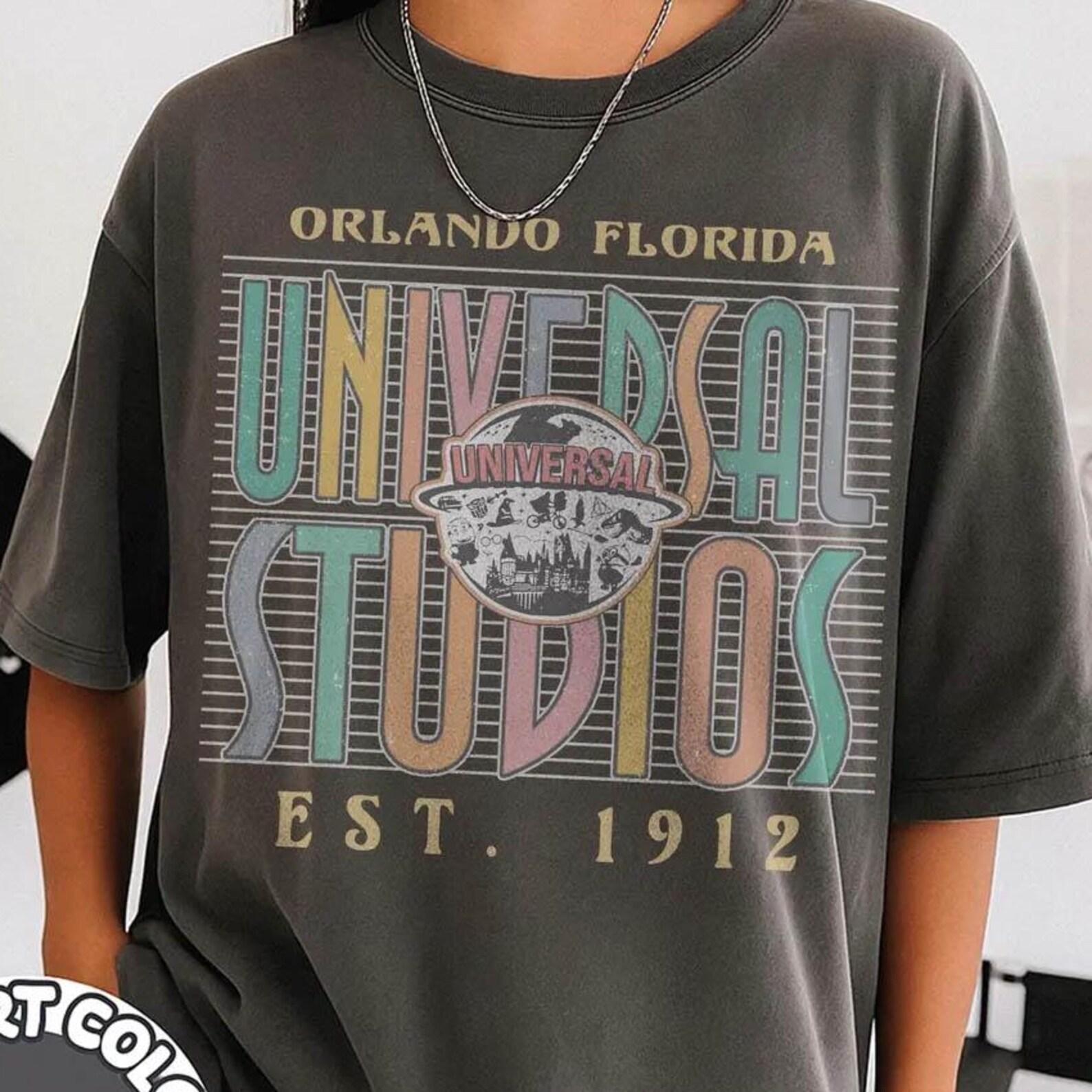 Retro Disney Universal Studios Shirt, Universal Studios 2026 Trip Shirt, Universal Orlando Shirt, Disneyworld Shirt, Disney Family Shirts L