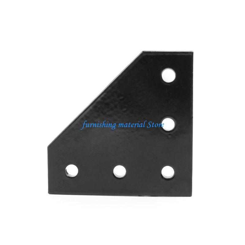 Y5GD 4pcs 5-hole Joint Boards 90 Degree Corner Bracket For 2020 Aluminum Profil