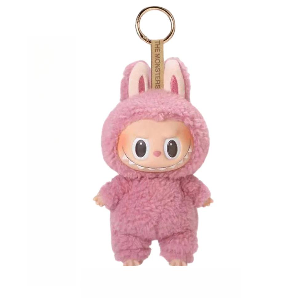 Cute Labubu The Monsters Box Toy Sweetheart Vinyl Doll Kawaii Backpack Pendant Decoration Plush Doll Clothes Gifts