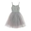 Kinder Sommer 2026 Mädchen Trägerkleid mit bauschigem Kleinkind Musselinrock