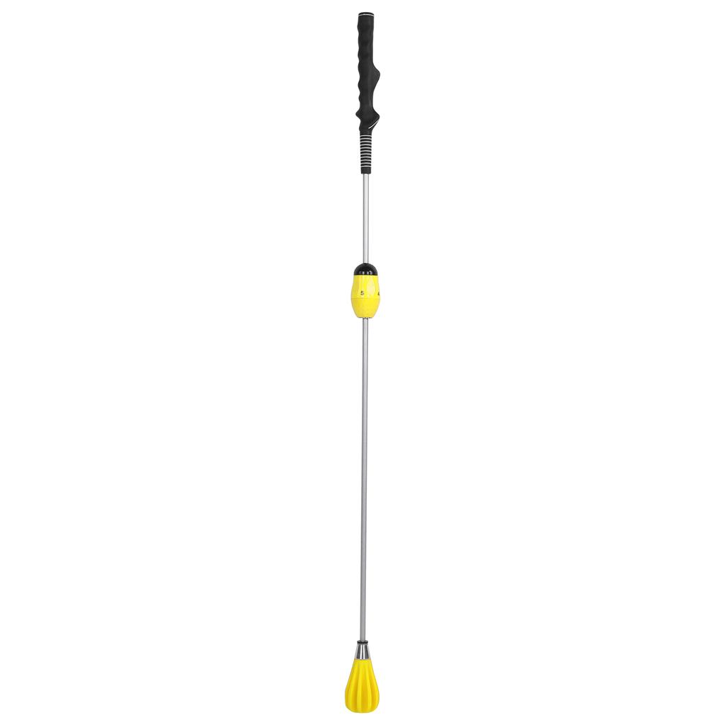 Swing Train  Practice Stick WarmUp    Correction Training Rod Tool Equipment(Yellow )