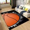 3D Basketball Basketball Cour Area Rug,Carpet Rug for Living Room Bedroom Sofa Doormat Decoration,Kids Play Non-slip Floor Mat