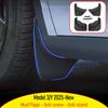 TESMAYX For Tesla Model Y Juniper Model 3 2025 2026 Mud Flaps Splash Guards Vehicle Protection Mudflaps Protector Accessories