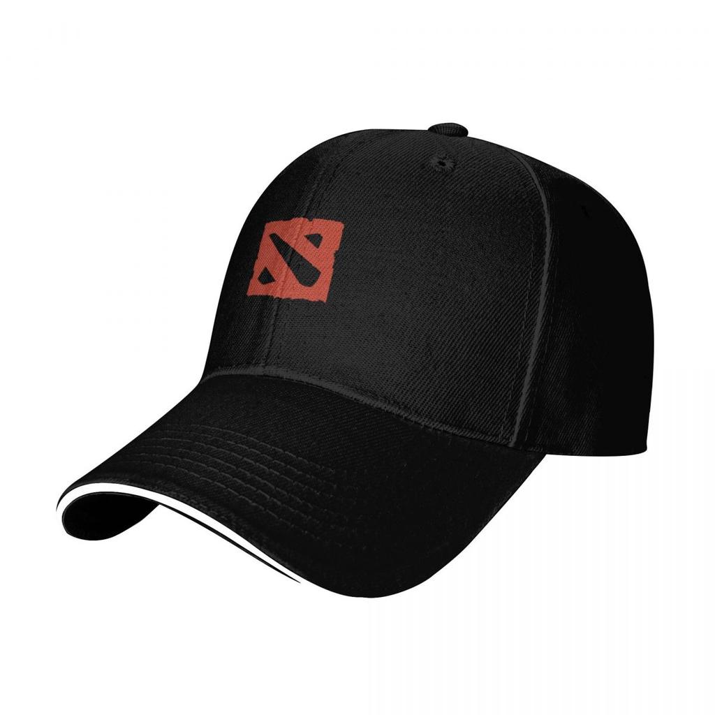 Dota 2 Logo Artwork Klassische Baseballkappe Angelkappen Mann Schaumstoff Partyhut Personalisierte Kappe Mädchen Hüte Herren