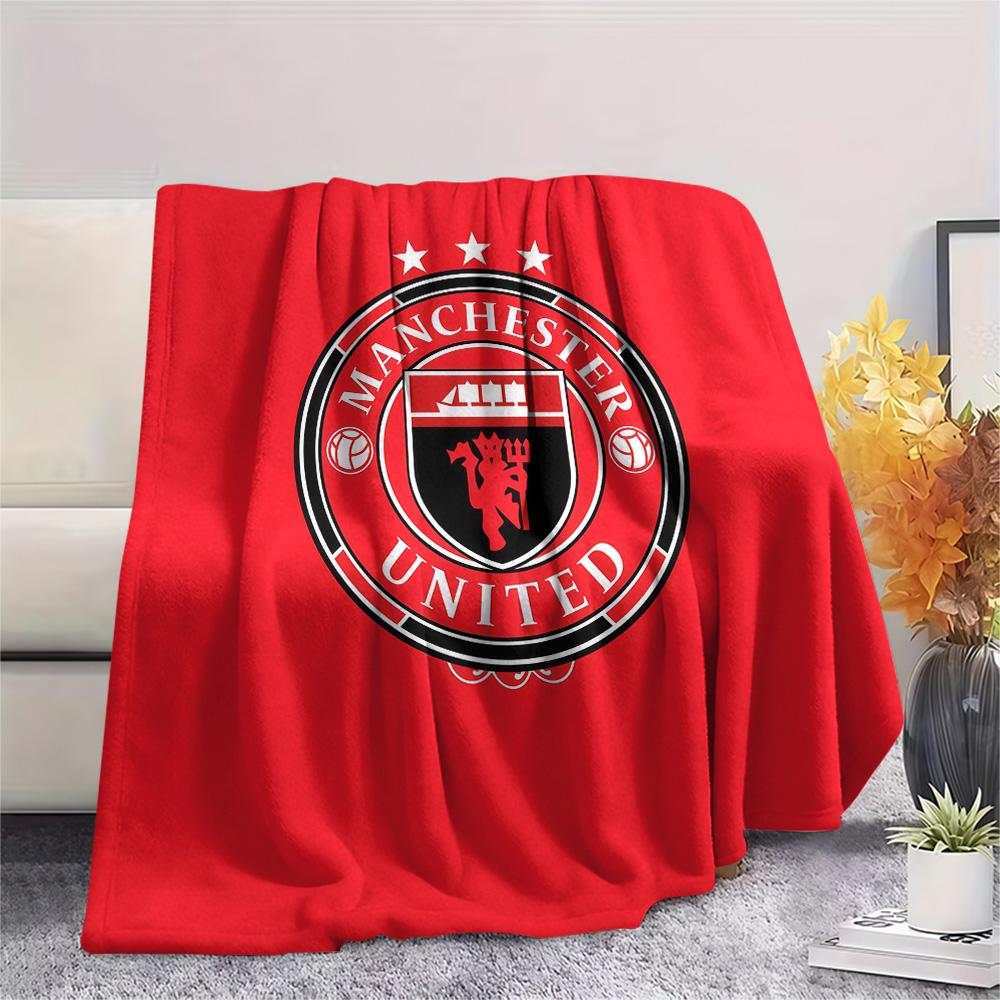 Man Utd Flannel Blanket, High quality Comfortable for All Seasons, Home Decor, Warmth and Comfort