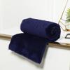 Coperta da Pisolino e Regalo in Flanella di Pile Corallo a Tinta Unita