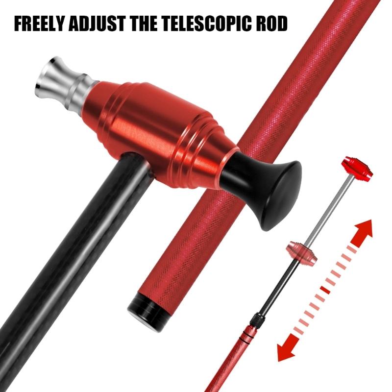Lightweight Handle Body Repair Tool Set with Extendable Reach and Head Forms for Bodywork and Detail Work