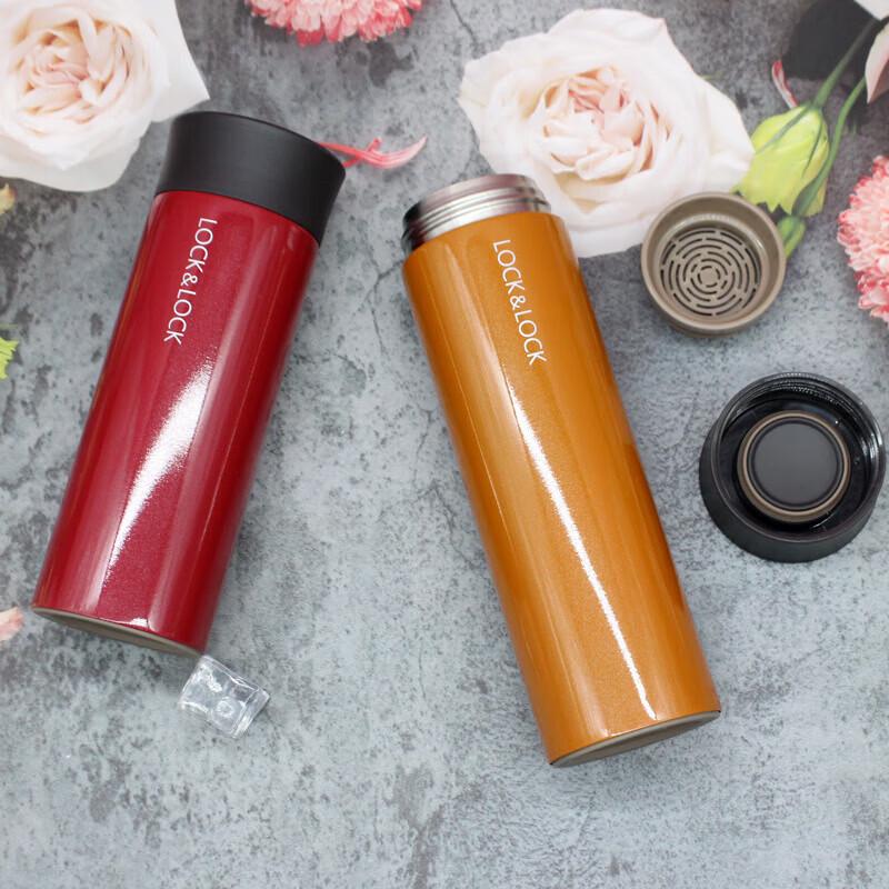 LOCK&LOCK LHC4019 Insulated Stainless Steel Mug